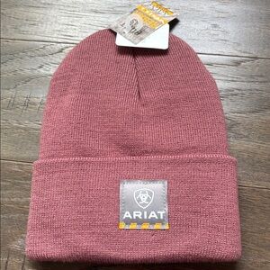 Ariat Rebar 3M Thinsulate knit cuffed,stretch watch hat/beanie,patch logo